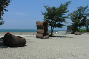 安平海吼全景  高溫陶 